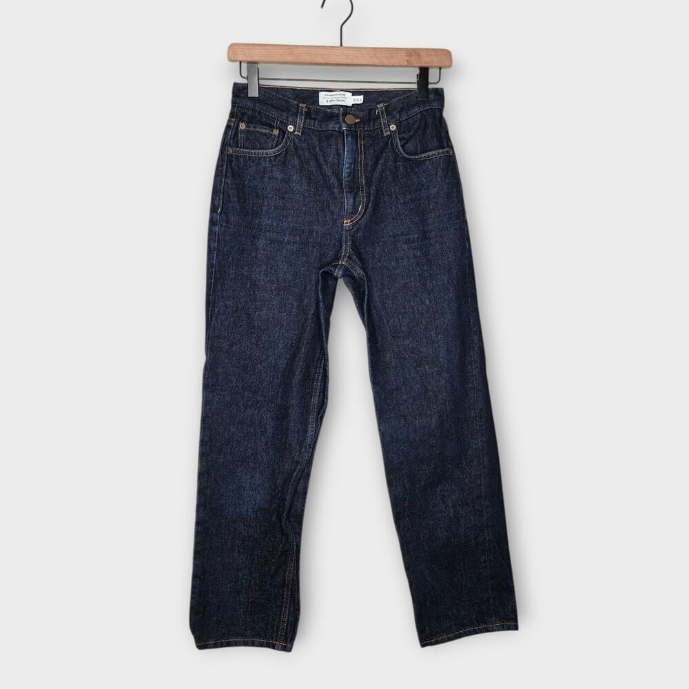 Stockholm Atelier & Other Stories Womens Dark Blue Straight Leg Jeans Sz 26